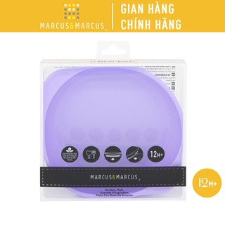Đĩa ăn dặm silicon có đế hút chân không chống đổ cho bé Marcus & Marcus, từ 12 tháng - Willo