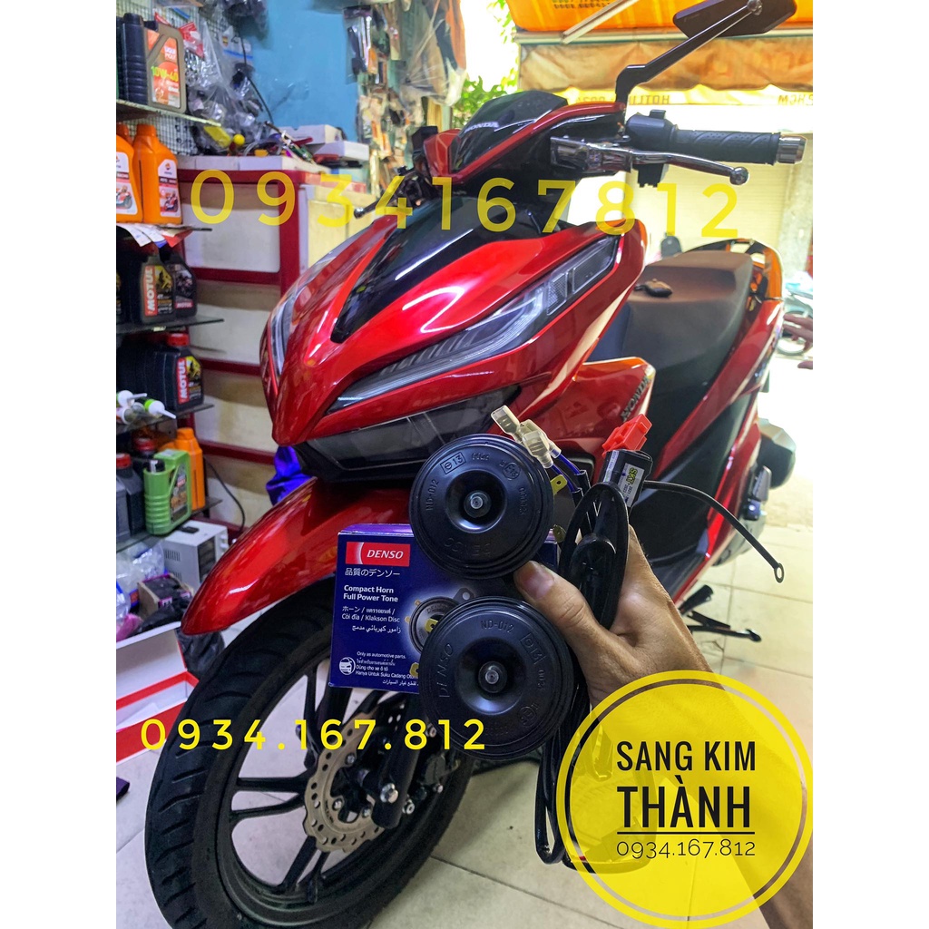 Kèn Còi TOYOTA  Và Mạch Relay Gắn Xe HONDA VARIO