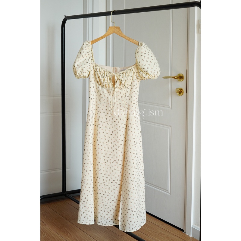 đầm dài xẻ tà tay phồng rosemary dress - darling.ism | BigBuy360 - bigbuy360.vn