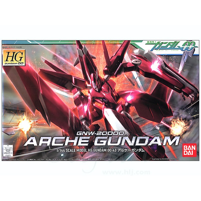 HG 1/144 GNW-20000 ARCHE GUNDAM HG00 MÔ HÌNH ĐỒ CHƠI LẮP RÁP GUNDAM GUNPLA CHÍNH HÃNG NHẬT BẢN