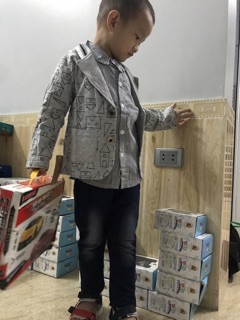Bộ véc 3 chi tiết / Vec bé trai