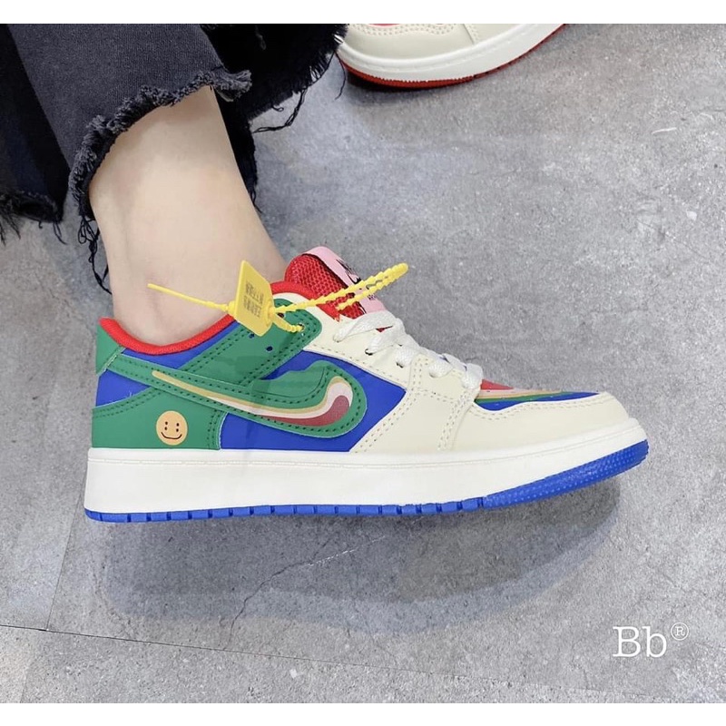 Giày thể thao sneaker HOT LẮM 2 MÀUPHỐI 2 Màu