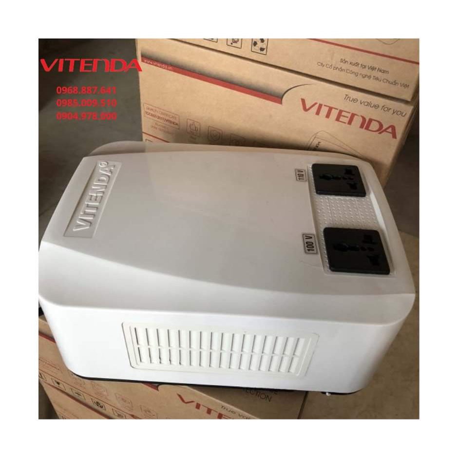 BIẾN ÁP ĐỔI NGUỒN 220SANG 100/110/120V Ổ CẮM CAO CẤP 4KVA DÂY ĐỒNG HÃNG VITENDA