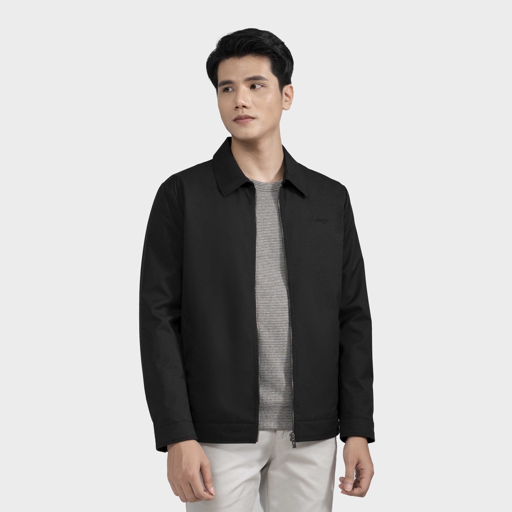 Áo khoác nam 2 lớp ARISTINO phom Regular Fit suông nhẹ, màu sắc nam tính, lịch lãm - AJK008W2