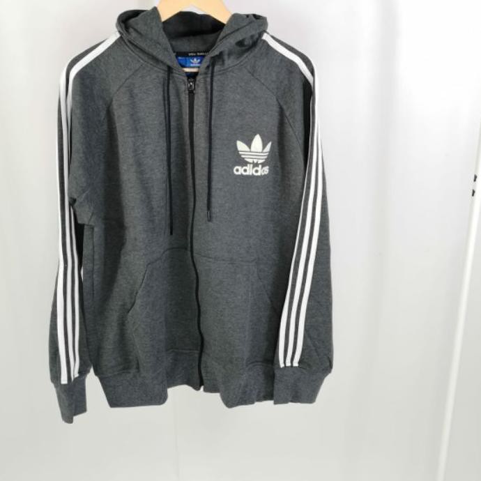 Áo Khoác Hoodie Adidas California Chính Hãng Chất Liệu Cotton Phối Lông Cừu Màu Đen