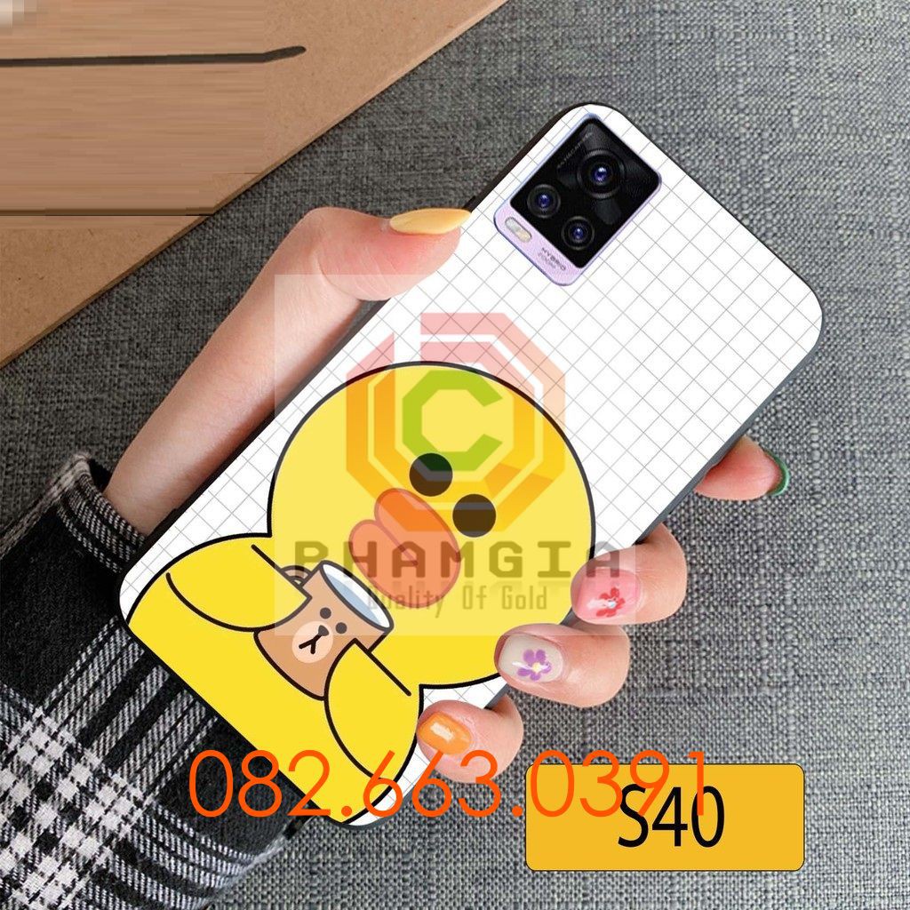 Ốp lưng Vivo V20 dẻo in hình thỏ cony dễ thương