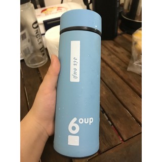 BÌNH GIỮ NHIỆT 6 UP THUỶ TINH 450ml