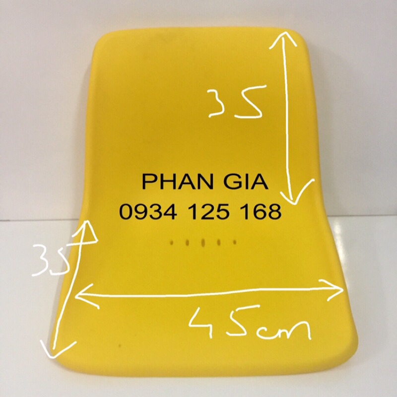 Mặt ghế nhựa
