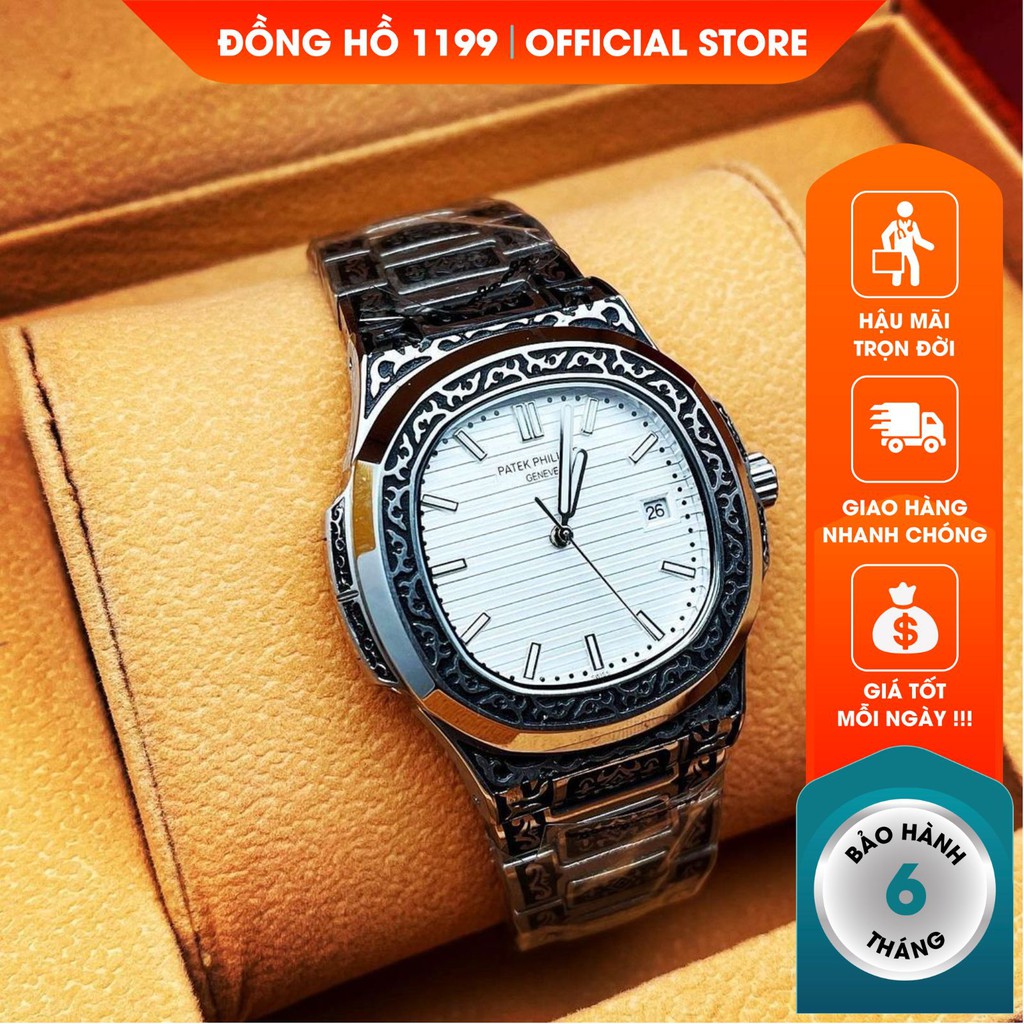 Đồng hồ cơ nam dây da cao cấp chống nước chống xước tuyệt đối sang trọng lịch lãm bảo hành 6 tháng 5007Y - 1199 Watches | BigBuy360 - bigbuy360.vn