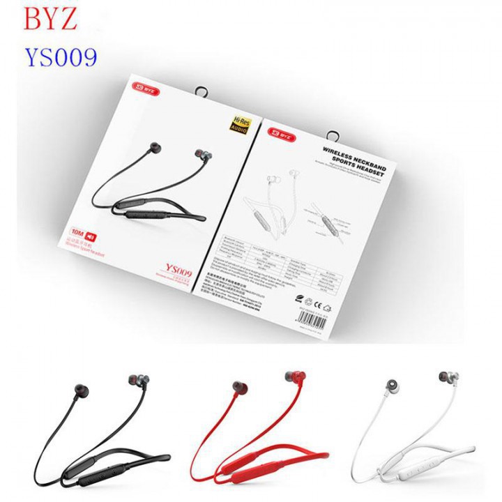 Tai bluetooth thể thao BYZ YS009 chính hãng siêu hay