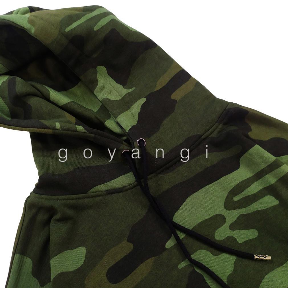 HOT SALE- Áo hoodie camo oversize Unisex phong cách Hàn Quốc - áo cực chất