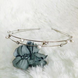 Bờm 2 dây ngọc đá mảnh