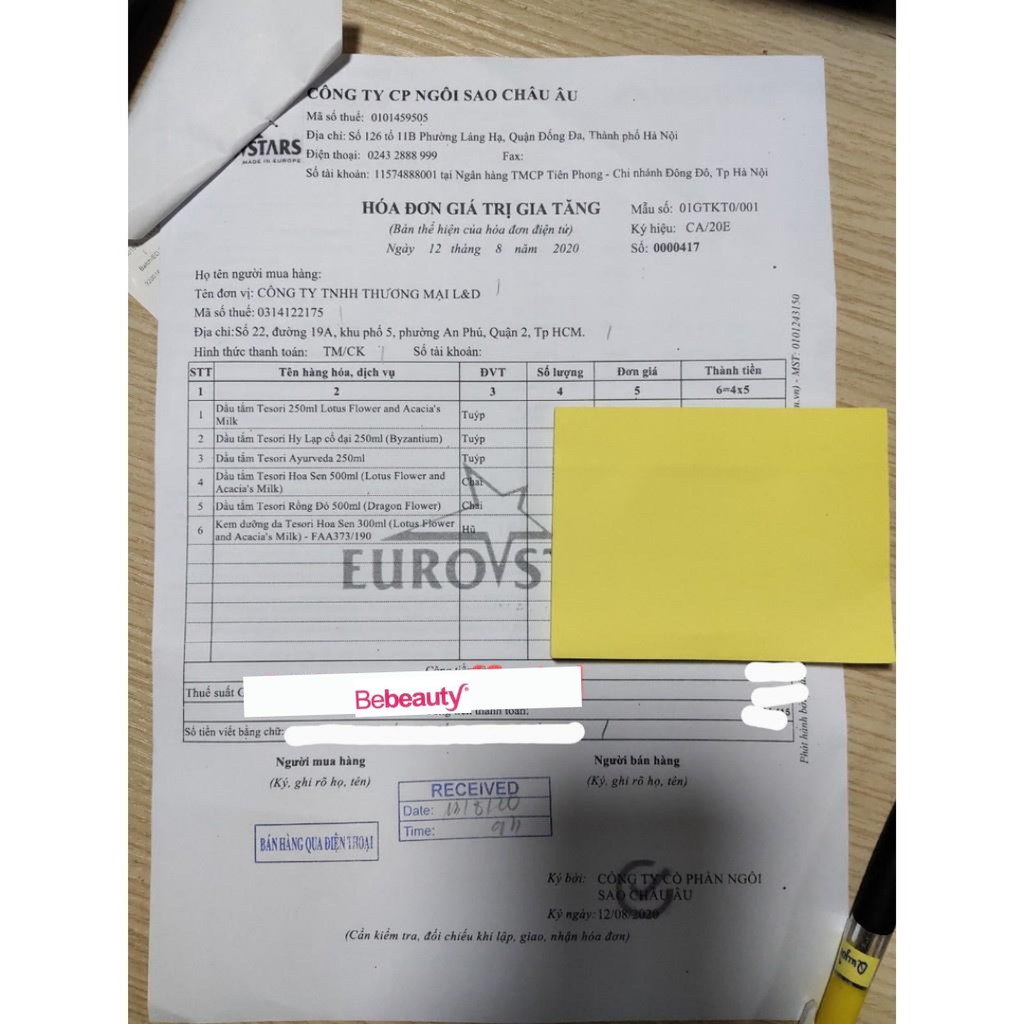 Sữa tắm nước hoa Tesori d'Oriente 500ml | BigBuy360 - bigbuy360.vn