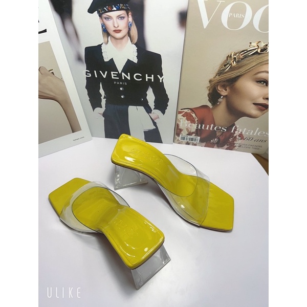 Guốc quai trong đế tam giác 9p đủ màu TGMC-TG