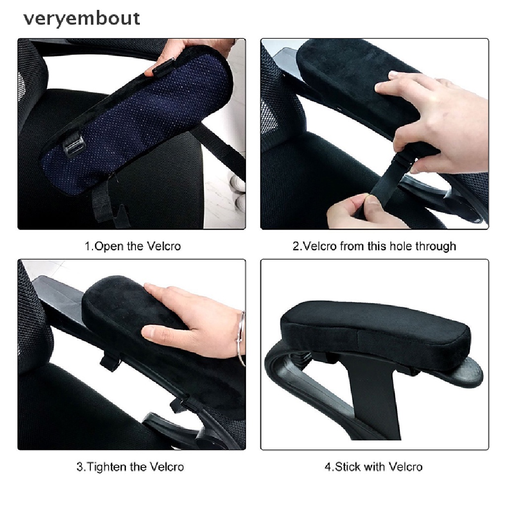 Đệm Lót Tay Vịn Ghế Ngồi Bằng Cao Su Non Đàn Hồi Chậm
