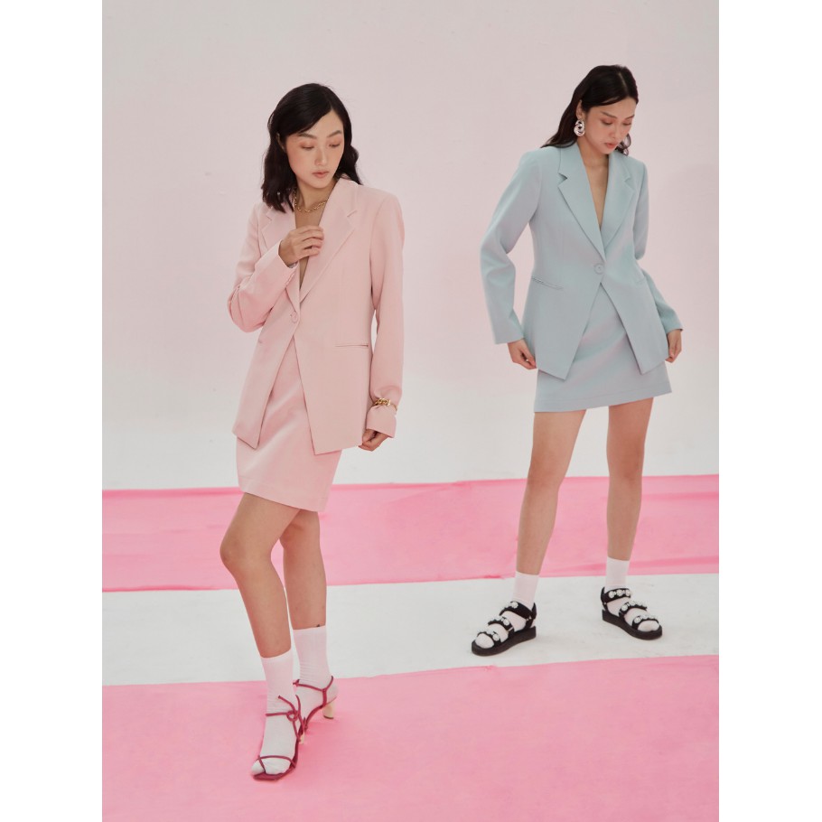 [Mã WABRCCS1 giảm 10% đơn 99K] COCO SIN - Blazer Xanh Green Blue Form Fit | BigBuy360 - bigbuy360.vn