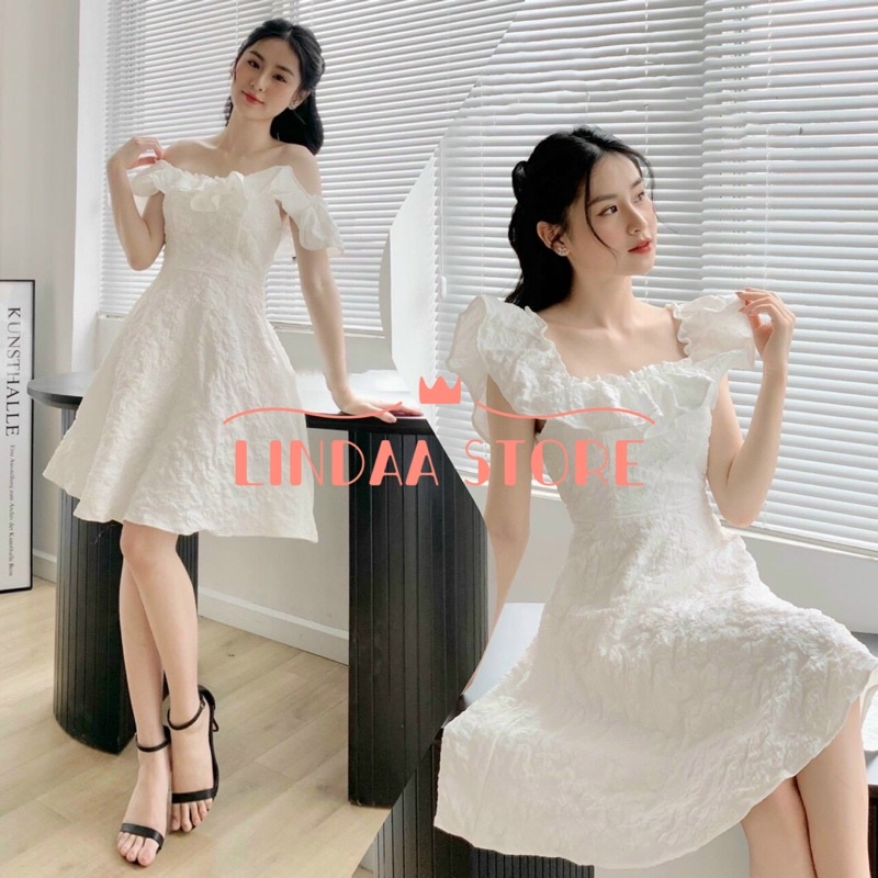 ĐẦM DỰ TIỆC TRỄ VAI BÈO WENDY