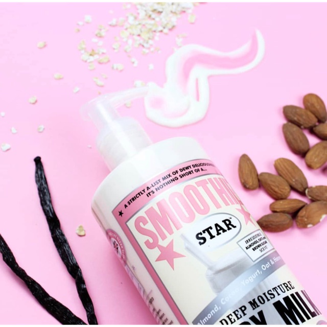 Sữa dưỡng thể thấm sâu tạo độ ẩm Smoothie Star Body Milk 500ml (bill nội địa UK store tháng 6 - 2019)