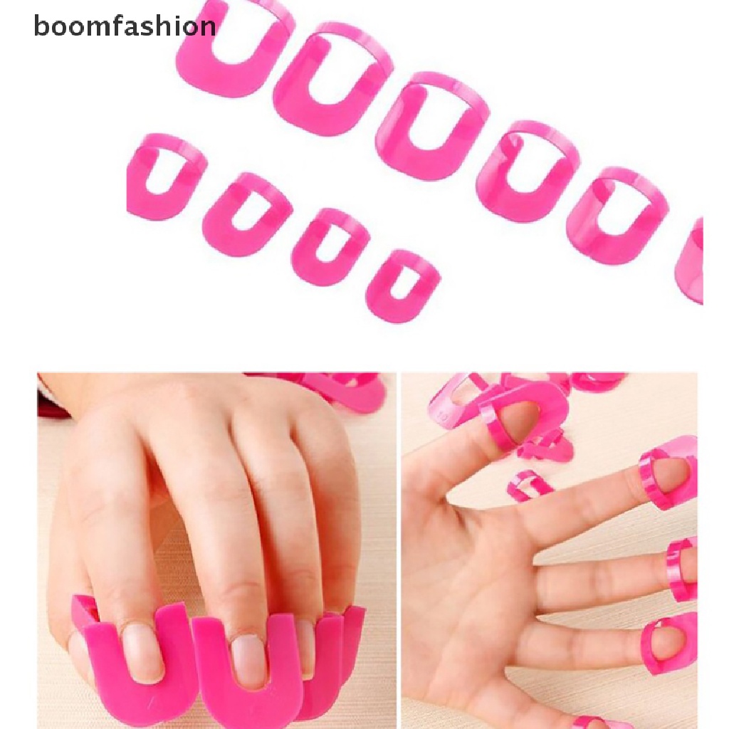 [boomfashion] Curve Shape Nail Protector Varnish Shield Finger Cover Spill-Proof Nail Art Tool [new]