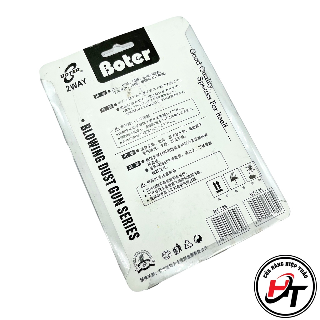 Súng xịt hơi xì khô máy nén khí xịt bụi BOTER SXK-S-BOTER