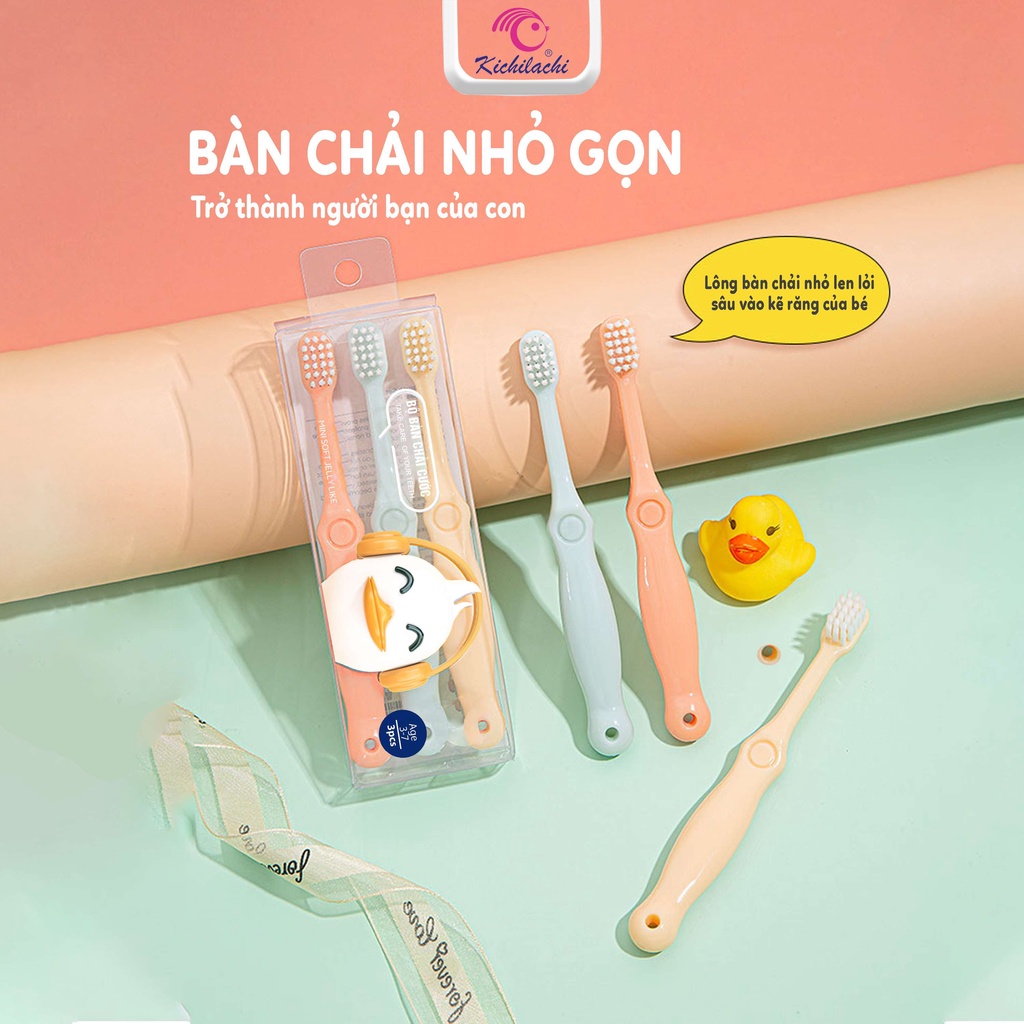 Bàn chải đánh răng Kichilachi cho bé