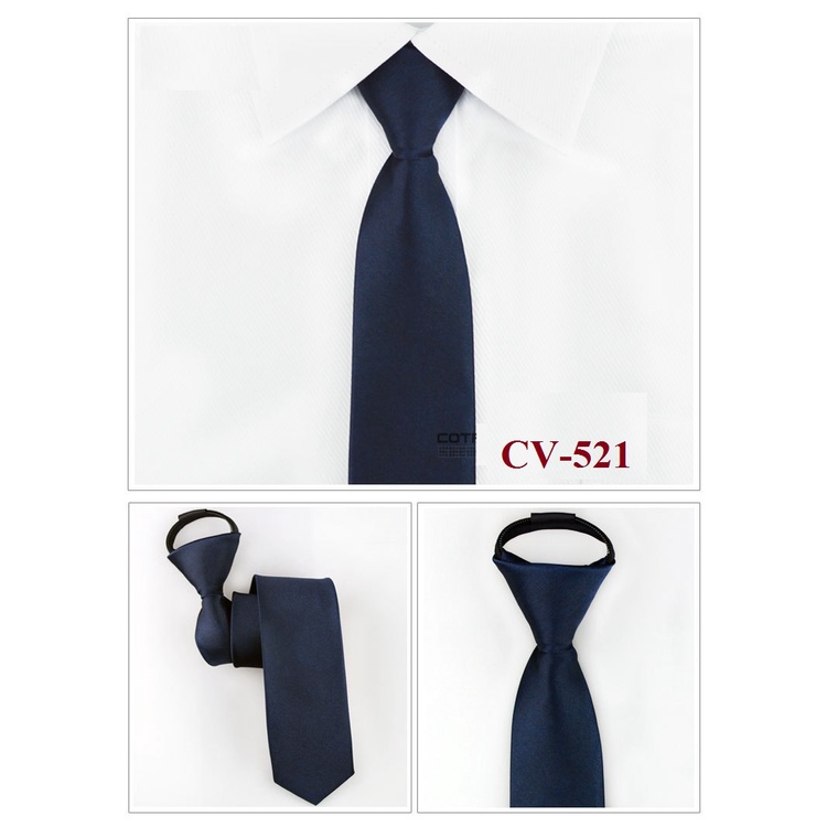 Cà vạt bản nhỏ 5cm chất liệu lụa phi bóng giá rẻ (Cà vạt tự thắt phong cách Hàn Quốc) - AdamZone
