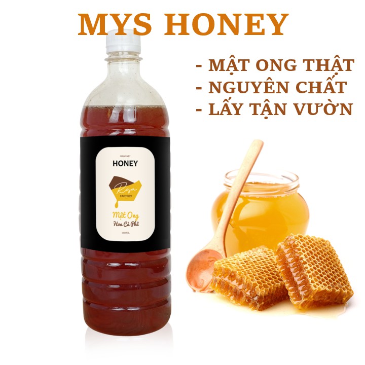 Mật Ong  Hoa Cà Phê Nguyên Chất 250ml Mật ong thật Mys Honey