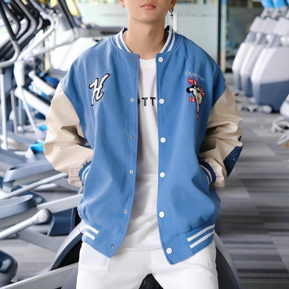 Áo bomber Nỉ, Áo khoác Hoodie Cardigan Cotton cao cấp bông dày mịn form Unisex nam nữ 40-77kg phong cách Hàn Quốc