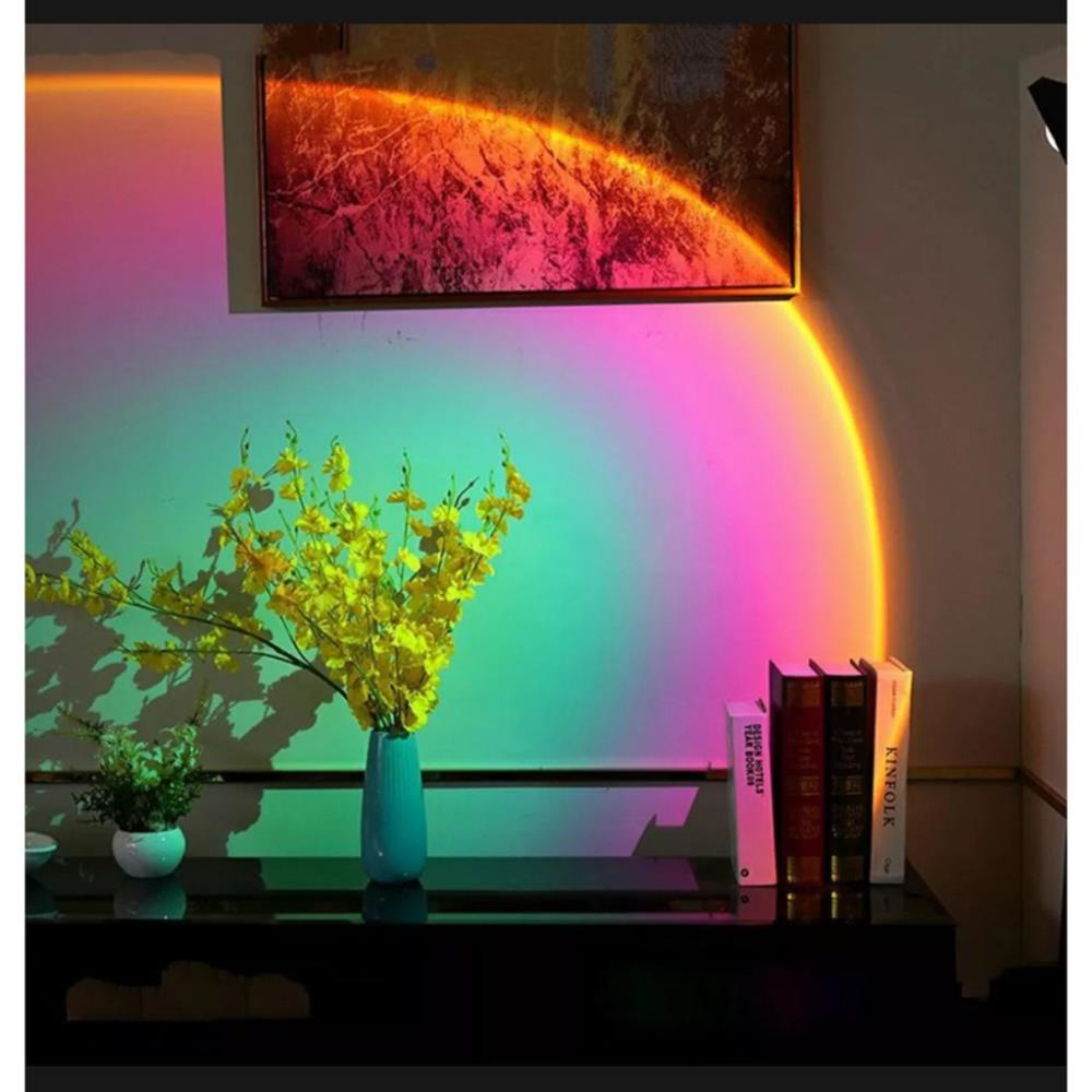Đèn Hoàng Hôn TIKTOK 16 TRIỆU MÀU Điều Khiển REMOTE đèn LED RGB