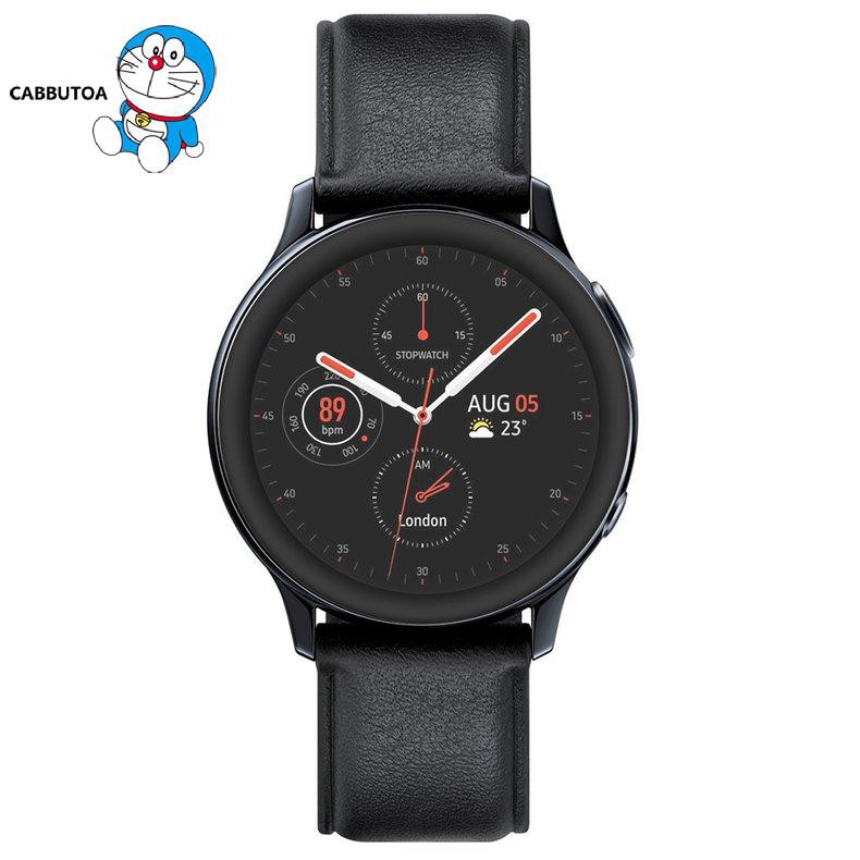 Kính Cường Lực Viền Tpu Mềm Bảo Vệ Màn Hình Cong 3d Cho Đồng Hồ Samsung Galaxy Watch Active 2 44mm