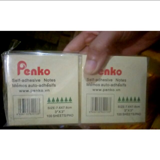 Bịch 10 Tập Giấy Nhớ Penko