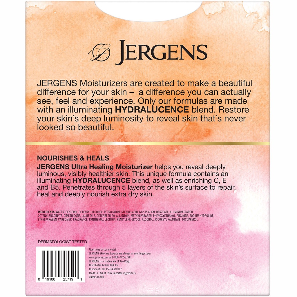 Sản phẩm dưỡng thể Jergens Ultra Healing