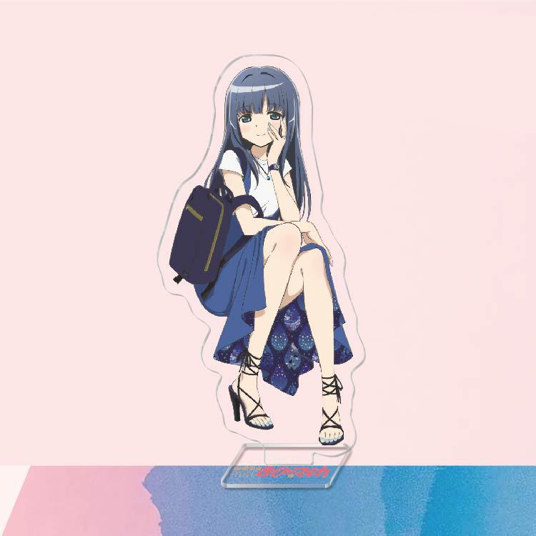 Standee IN HÌNH Puella Magi Madoka Magica Cô gái phép thuật Madoka tượng acrylic anime mica chibi trưng bày