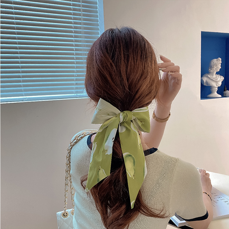 Dây buộc tóc phong cách Hàn Quốc xinh xắn cho nữ