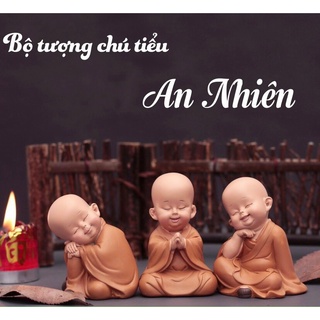 Tượng chú tiểu : tam - bình - an - yên