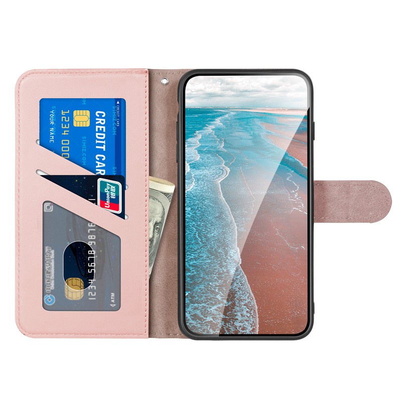 Ốp Điện Thoại Da Pu Mềm Kiểu Ví Đế Lật Cho Samsung Galaxy A52S A52 4G A72 4G A51 A71 A21s A02S A12 F12 M12 A32 5G A52 5G