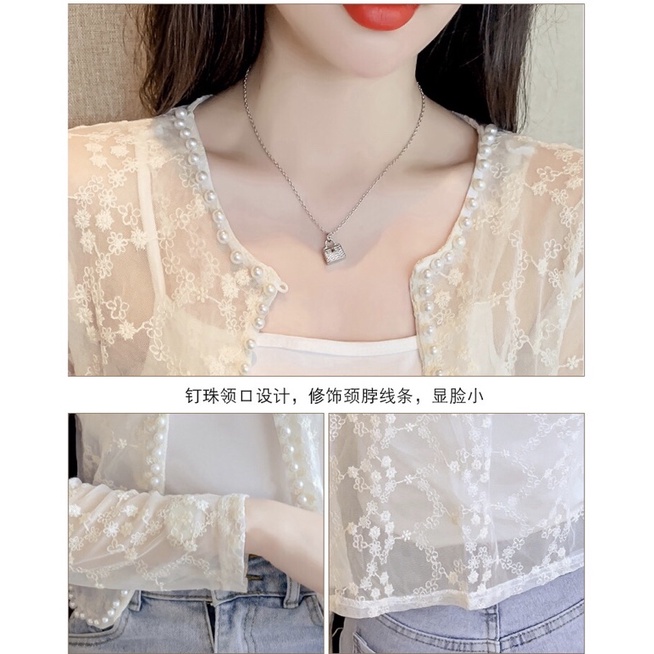 Áo choàng ren mùa hè cho váy, áo cardigan | BigBuy360 - bigbuy360.vn