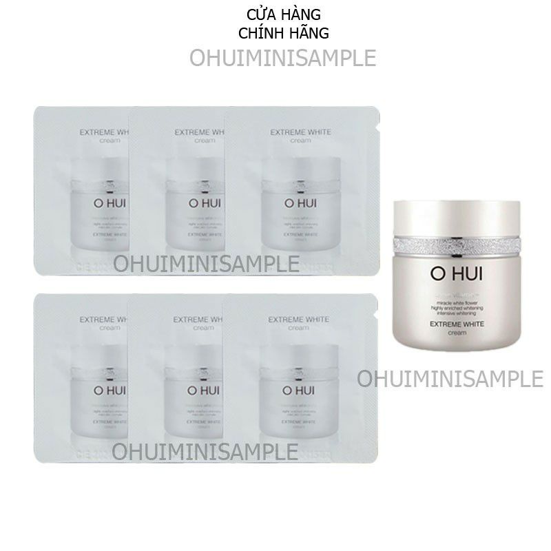 Gói kem trắng da Ohui và chống lão hóa OHUI Extreme White Cream Snow