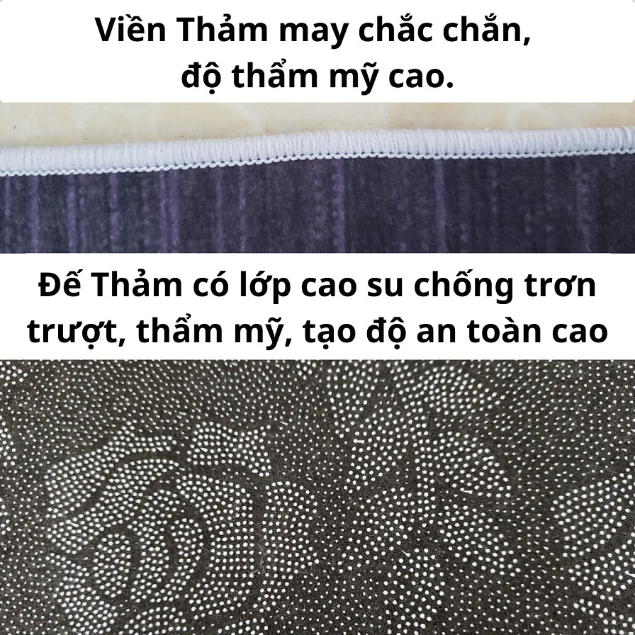 [Mã LIFE50KALL giảm 10% đơn 200K + QUÀ ] [Nhập Khẩu 100%] Thảm Trải Sàn Cao Cấp 2mx3m cho Phòng Khách, Ngũ...v...v..