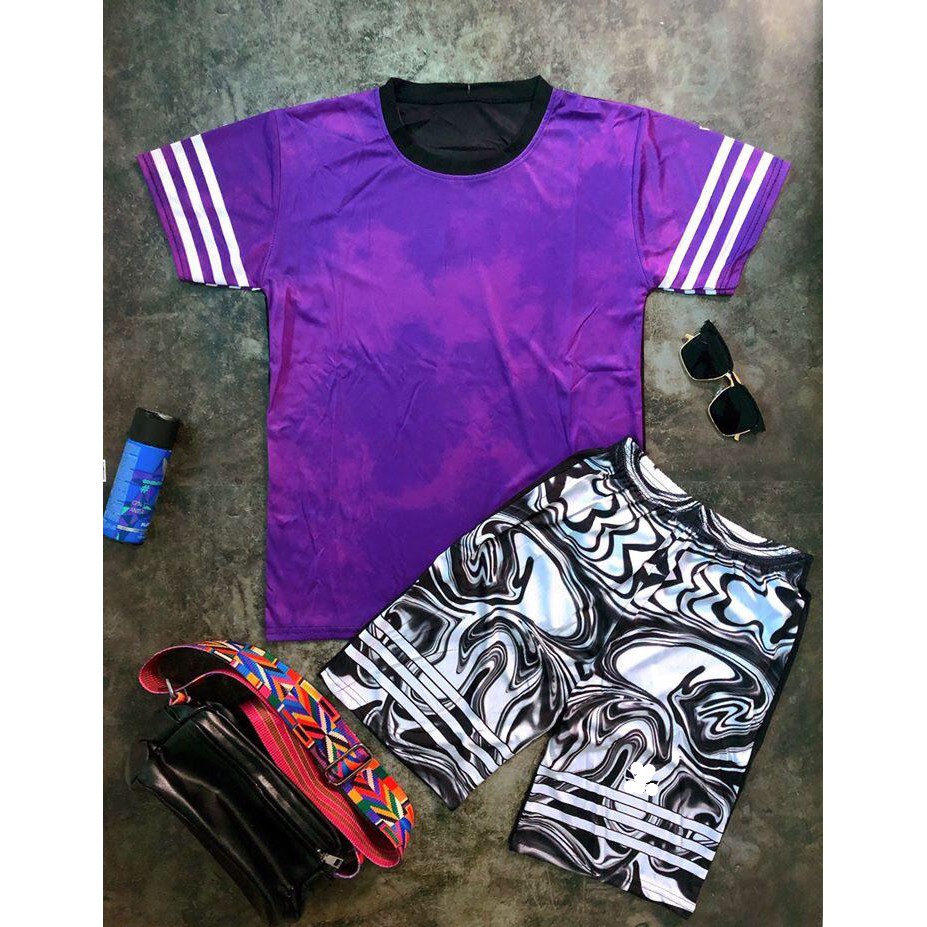 Free ship 2 bộ : Bộ Đồ thể thao loang 2 màu | BigBuy360 - bigbuy360.vn