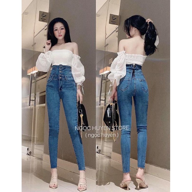 Quần jean nữ túi trước | BigBuy360 - bigbuy360.vn