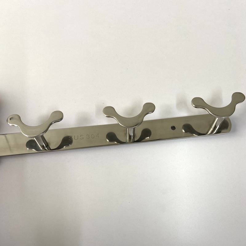 Móc áo 100% inox 304 móc 5 chấu hình chữ V dài 41cm
