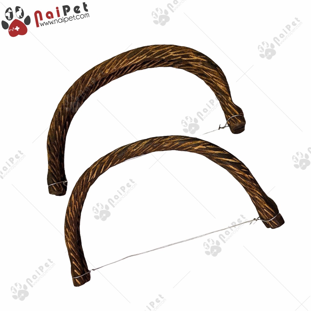 Cầu Mây Cầu Bán Nguyệt Cầu Góc Cầu Thẳng Cho Chim Đậu CAU001