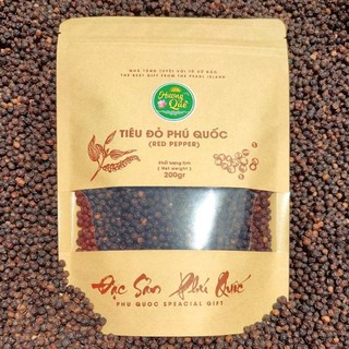 TIÊU ĐỎ PHÚ QUỐC 200G - ĐẢO NGỌC