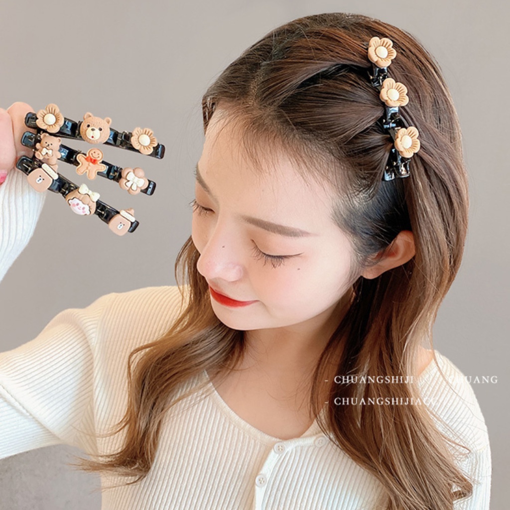 Kẹp mái kẹp tết tóc mái icon siêu cute phong cách Hàn Quốc cho các nàng
