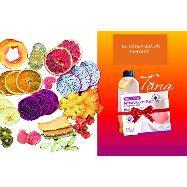 Detox hoa quả sấy 30 ngày sử dụng
