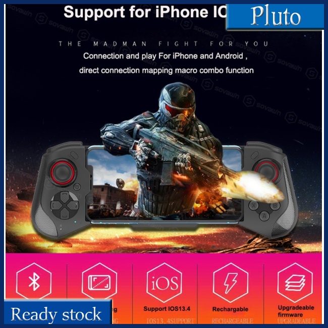 Mới Tay Cầm Chơi Game Mocute060 Kết Nối Bluetooth Kèm Phụ Kiện