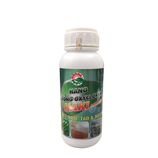 Nano đồng oxyclorua Haki chuyên diệt nấm, diệt tảo và xử lý nước mạnh hiệu quả nhanh