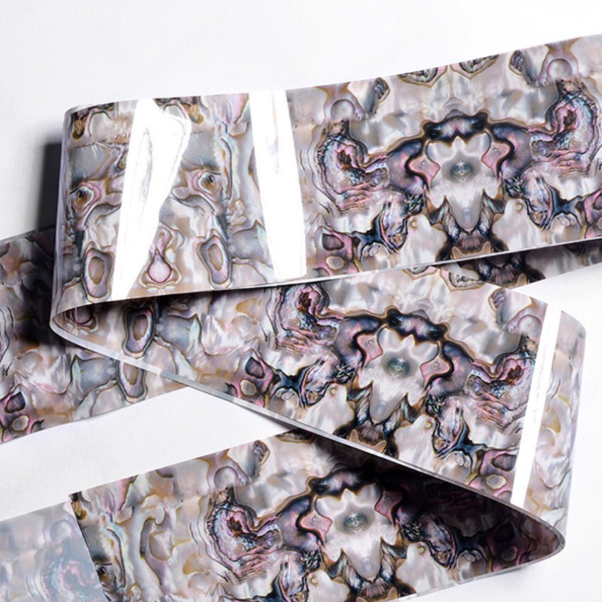 Foil dán móng vân vỏ sò