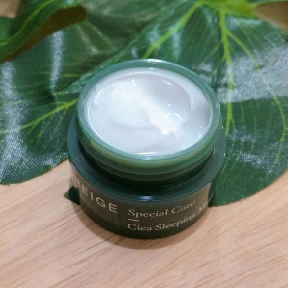 Mặt Nạ Ngủ Tái Tạo Dưỡng Ẩm Da Ban Đêm Laneige Cica Sleeping Mask 10ml